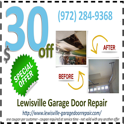 Lewisville Garage Door Repair COUPON