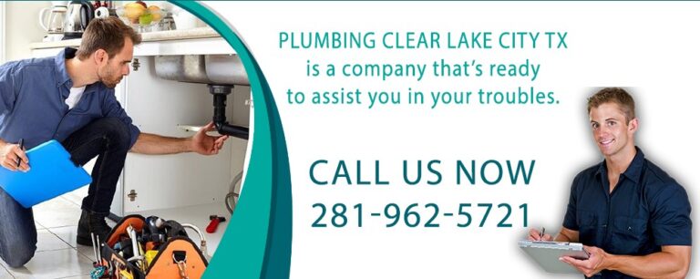 Plumbing Clear Lake City TX 768x306