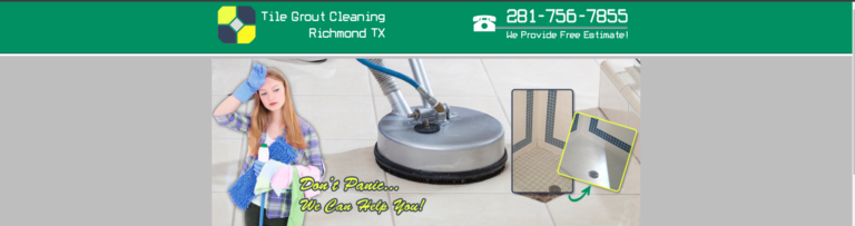 Tile Grout Cleaning Richmond TX header 768x203