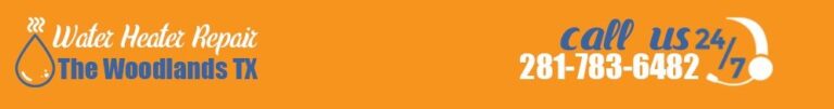Water Heater Repairs The Woodlands TX cover 768x101