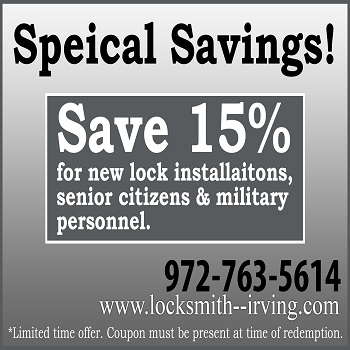 locksmith irving coupon