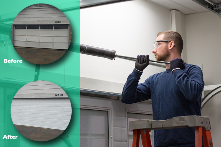 xtreme garage service Before and after 768x512