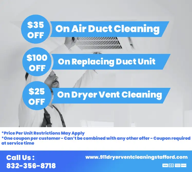 911 dryer vent cleaning stafford