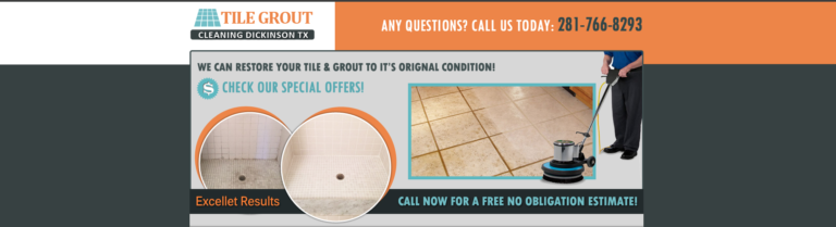 Tile Grout Cleaning Dickinson TX copoun 768x209