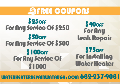 coupon Water Heater Repair Watauga TX