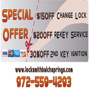 locksmith balch springs tx coupon