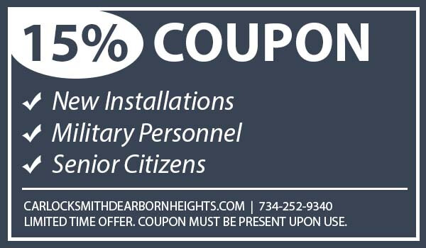 locksmith discount coupon dearborn heights