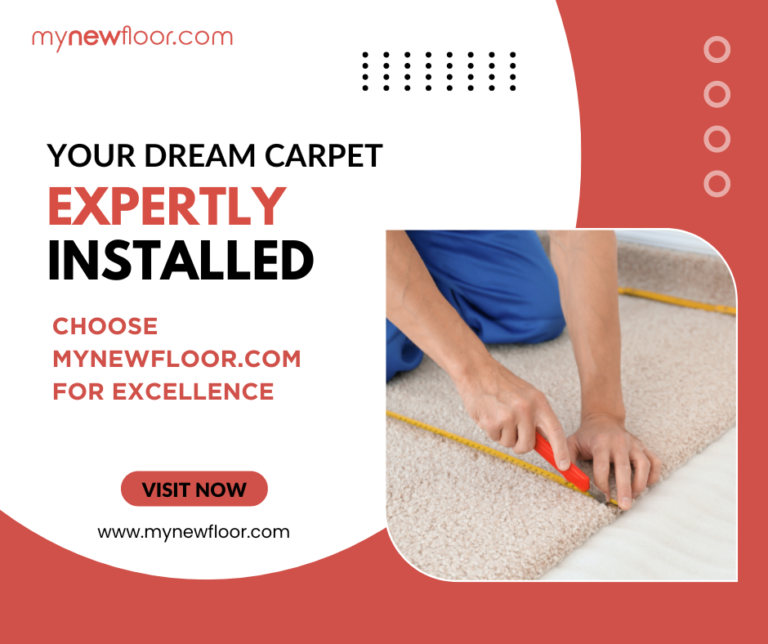 Carpet Floor Installation 768x644