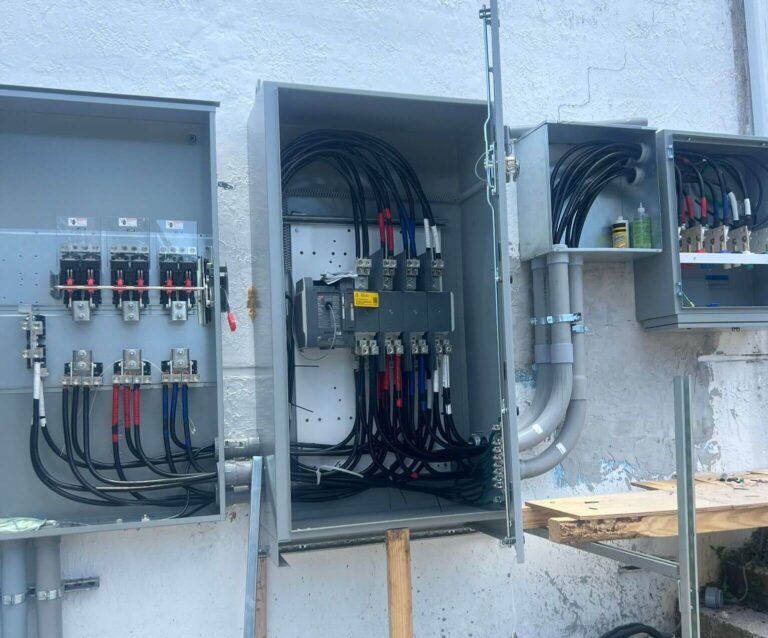 Commercial Electrical projects 768x638