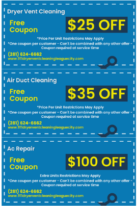 911 Dryer Vent Cleaning Clear Lake City TX