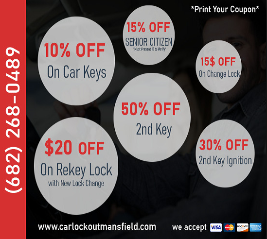 CAR LOCKOUT MANSFIELD COUPON