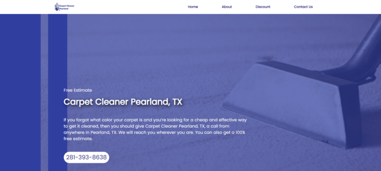 Carpet Cleaner Pearland 768x345