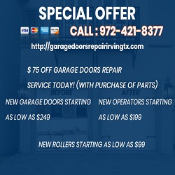 Garage Door Irving TX coupon