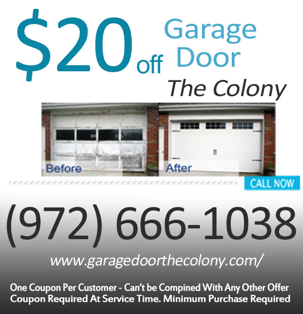 Garage Door The Colony coupon