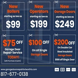 Garage Doors Repair Fort Worth TX COUPON Copy