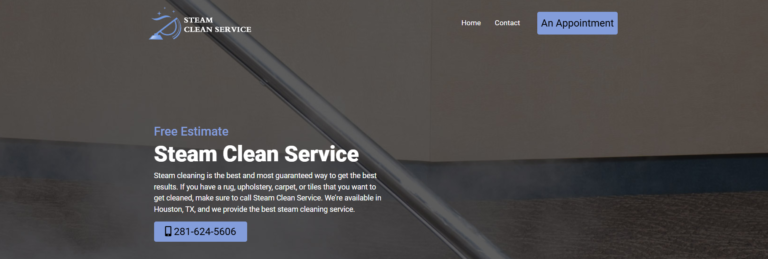 Steam Clean Service  768x259