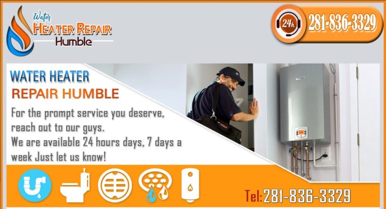 Water Heater Repair Humble TX  768x417