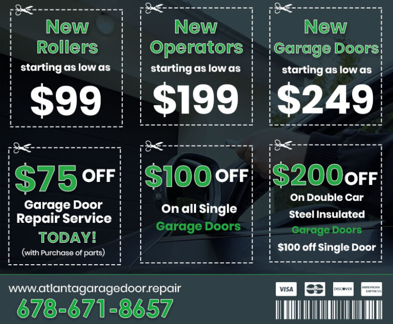 Wayne Garage Door Repair Cupon 1 768x634