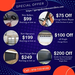 Garage Door Duncanville TX COUPON02