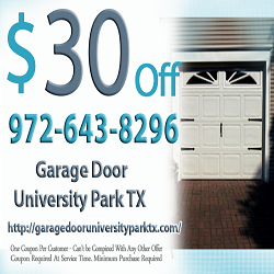 Garage Door University Park TX coupon