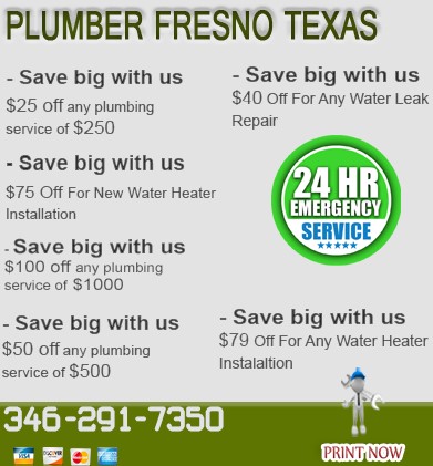 Plumber Fresno Texas offers