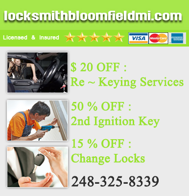 locksmith bloomfield offer