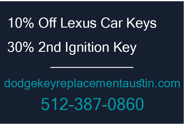 Dodge Key Replacement Austin