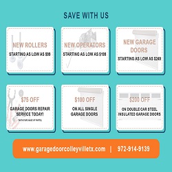 Garage Door Colleyville TX coupon