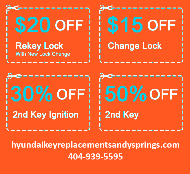 Hyundai Key Replacement coupon