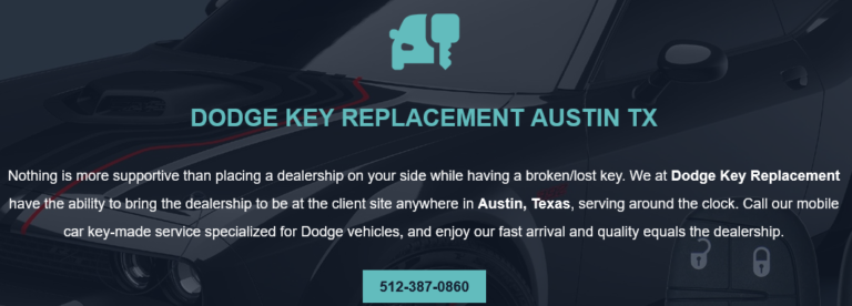 Screenshot 2024 12 25 at 05 33 12 Dodge Key Replacement Ignition Key Made Austin TX 78749 768x276