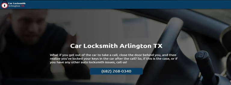 car locksmith Arlington TX 768x284