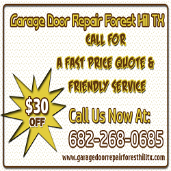 Garage Door Repair Forest Hill TX coupon