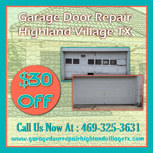 Garage Door Repair Highland Village TX COUPON