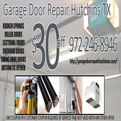 Garage Door Repair Hutchins TX COUPON