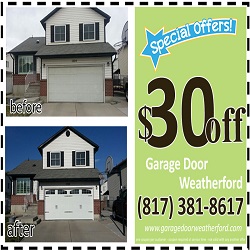 Garage Door Weatherford coupon