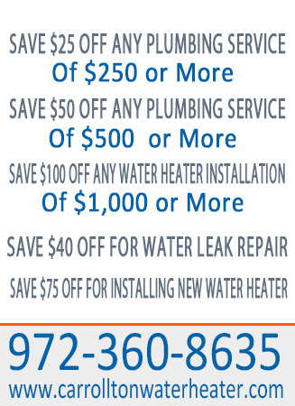special offer Carrollton Water Heaterdetails 2