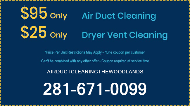 Air Duct Cleaning The Woodlands TX Coupon