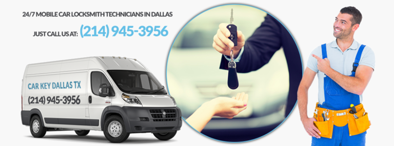 Car Key Dallas TX 768x285