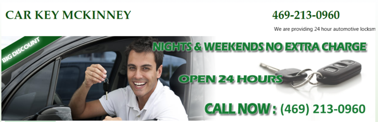 Car Key Mckinney TX cover 768x249