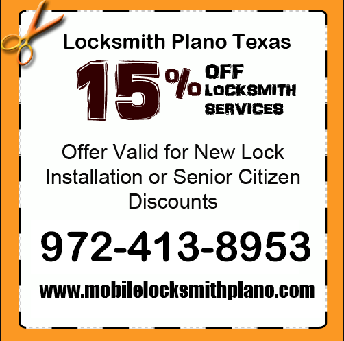 Mobile Locksmith Plano coupon