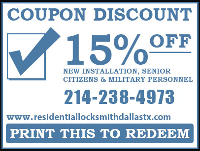 Residential Locksmith Dallas TX coupon