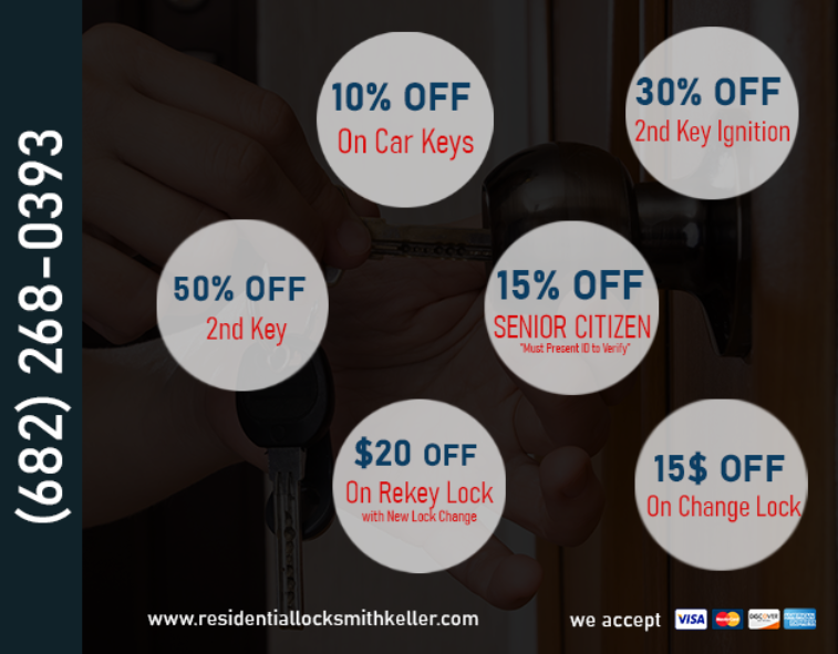 residential locksmitth keller coupon