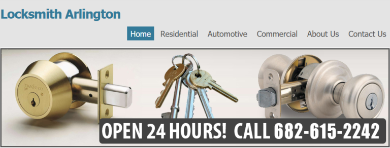 Arlington Locksmith INC cover 768x292