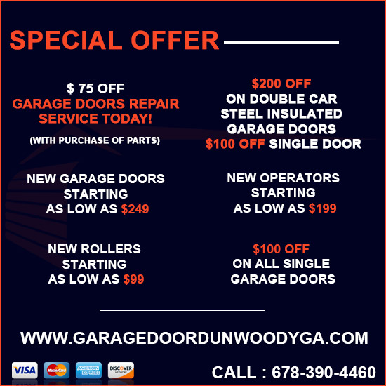 Garage Door Dunwoody GA Coupon