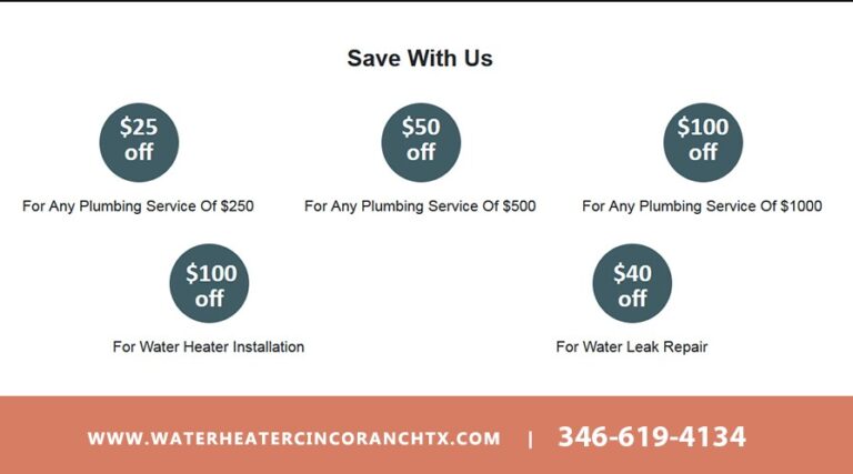 Water Heater Cinco Ranch TX 768x427