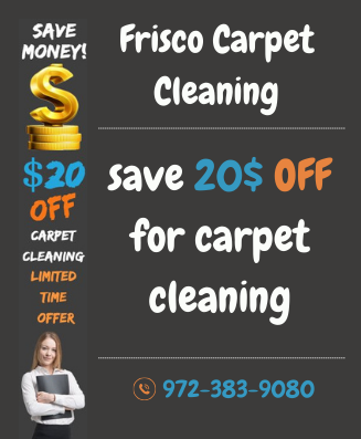 save 20 OFF for carpet cleaning