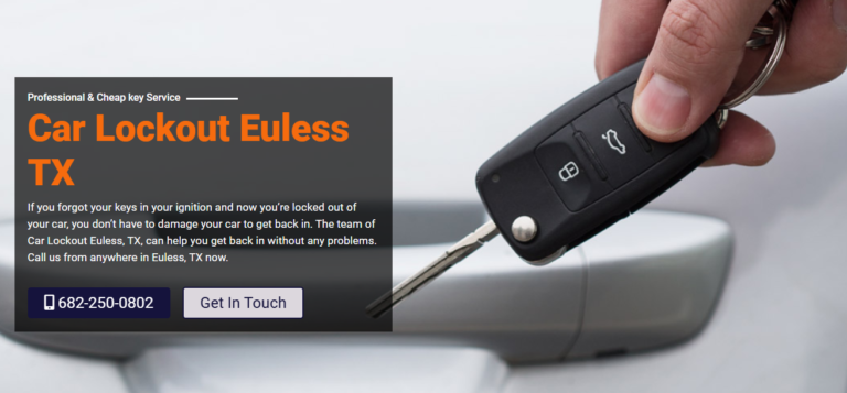Car Lockout Euless 768x357