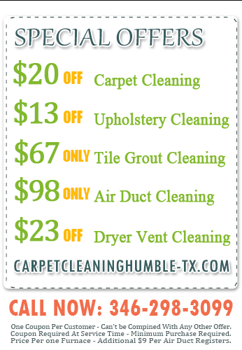 Carpet Cleaning Humble TX copoun