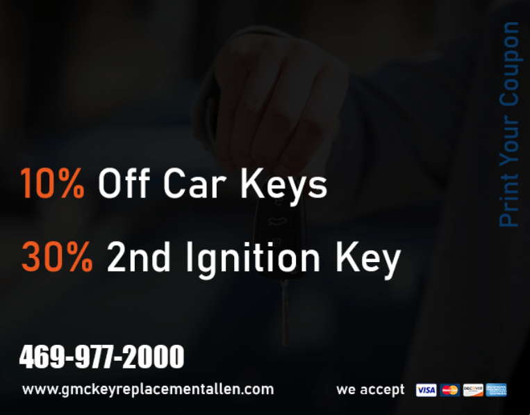 Gmc Key Replacement Allen coupon