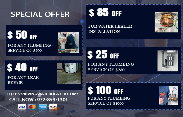 Irving TX Water Heater coupon 768x492